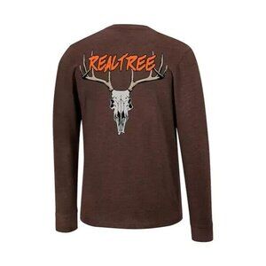 Realtree x Ocean + Coast Shirt Men's Extra Large Brown Long Sleeve Sun New